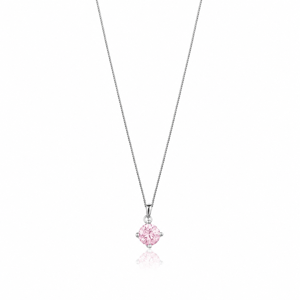 Pendentif Bordeaux - Rose