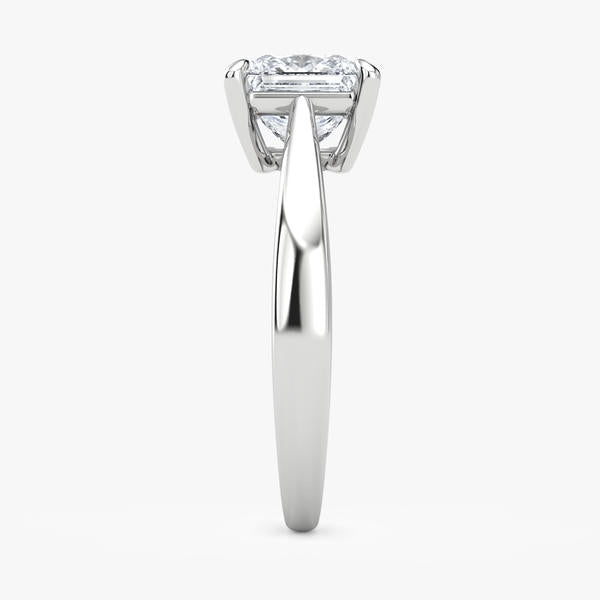 Bague solitaire Princesse