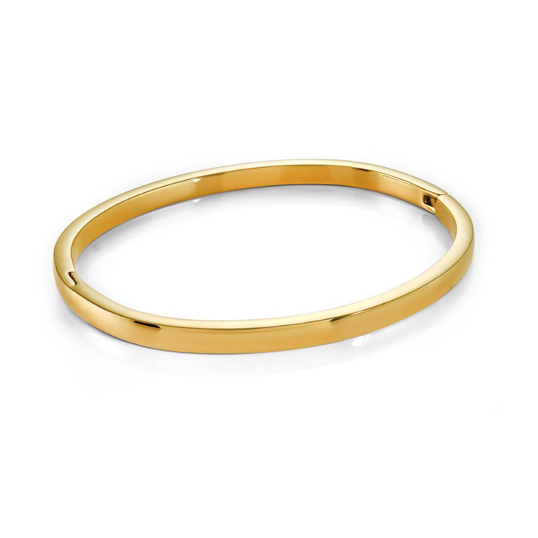 Bracelet acier doré
