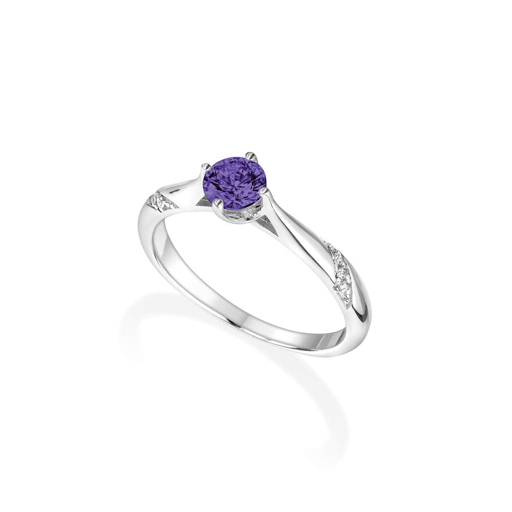 Bague vintage - Violet